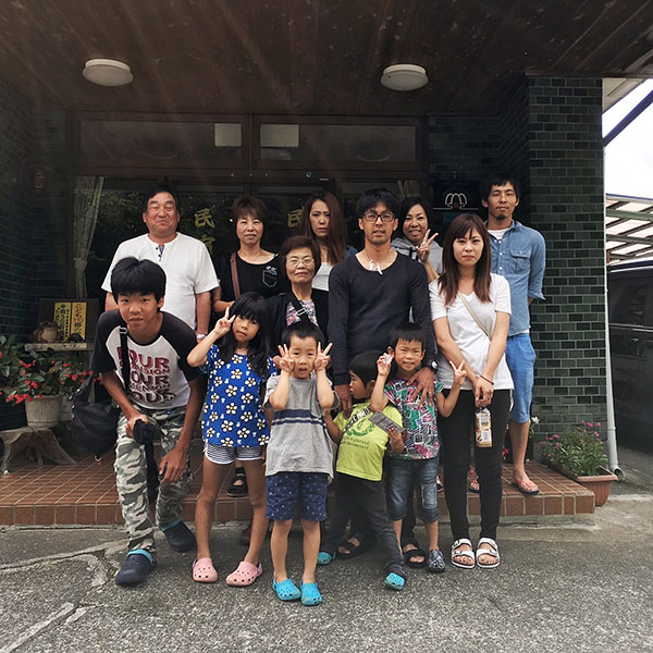 ３世代の家族旅行