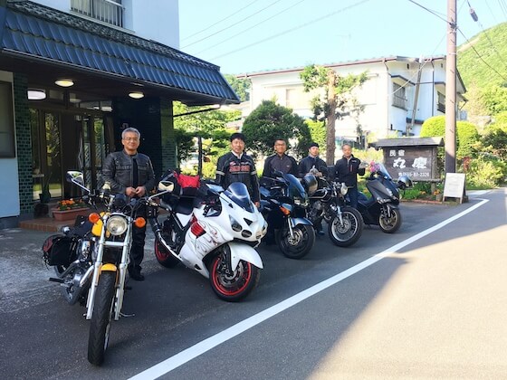 精進湖バイクツーリング