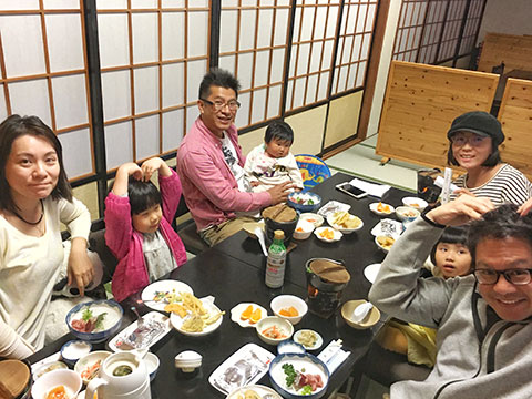 二家族様のご旅行