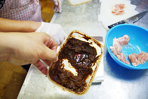 鳥のホイル焼き
