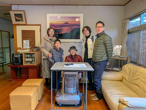 三世代の仲良し家族旅行