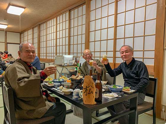 常連様のグループ旅行
