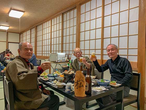 常連様のグループ旅行