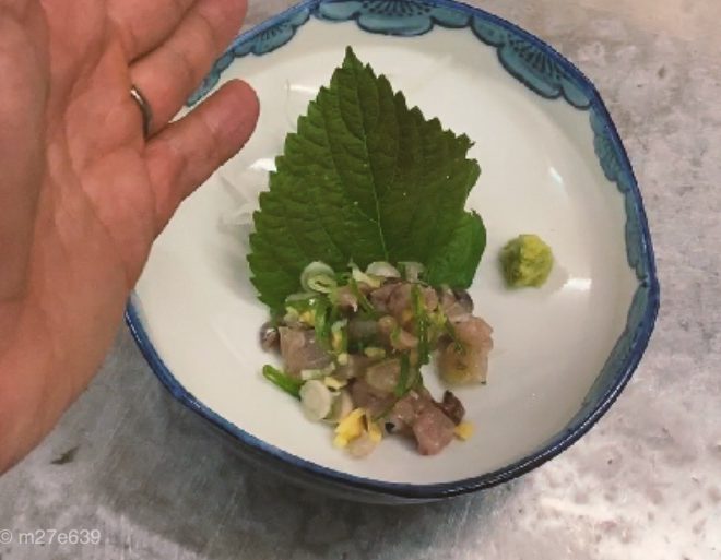 アジのたたき 三枚おろしのやり方